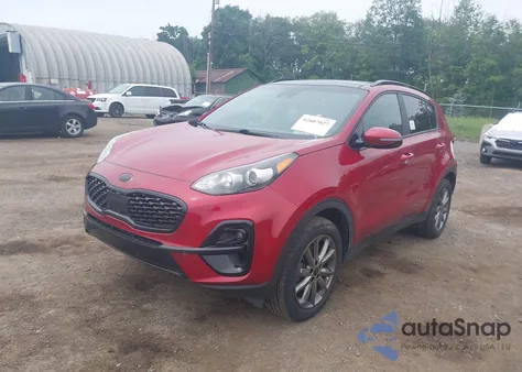 2022 Kia Sportage Nightfall Edition from USA, damaged, VIN KNDP6CAC1N7026855